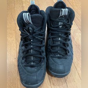 Nike little posite pro black cat : size 7